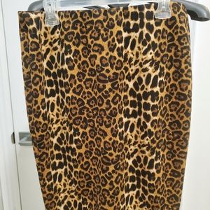 Womens Skirt Leopord print